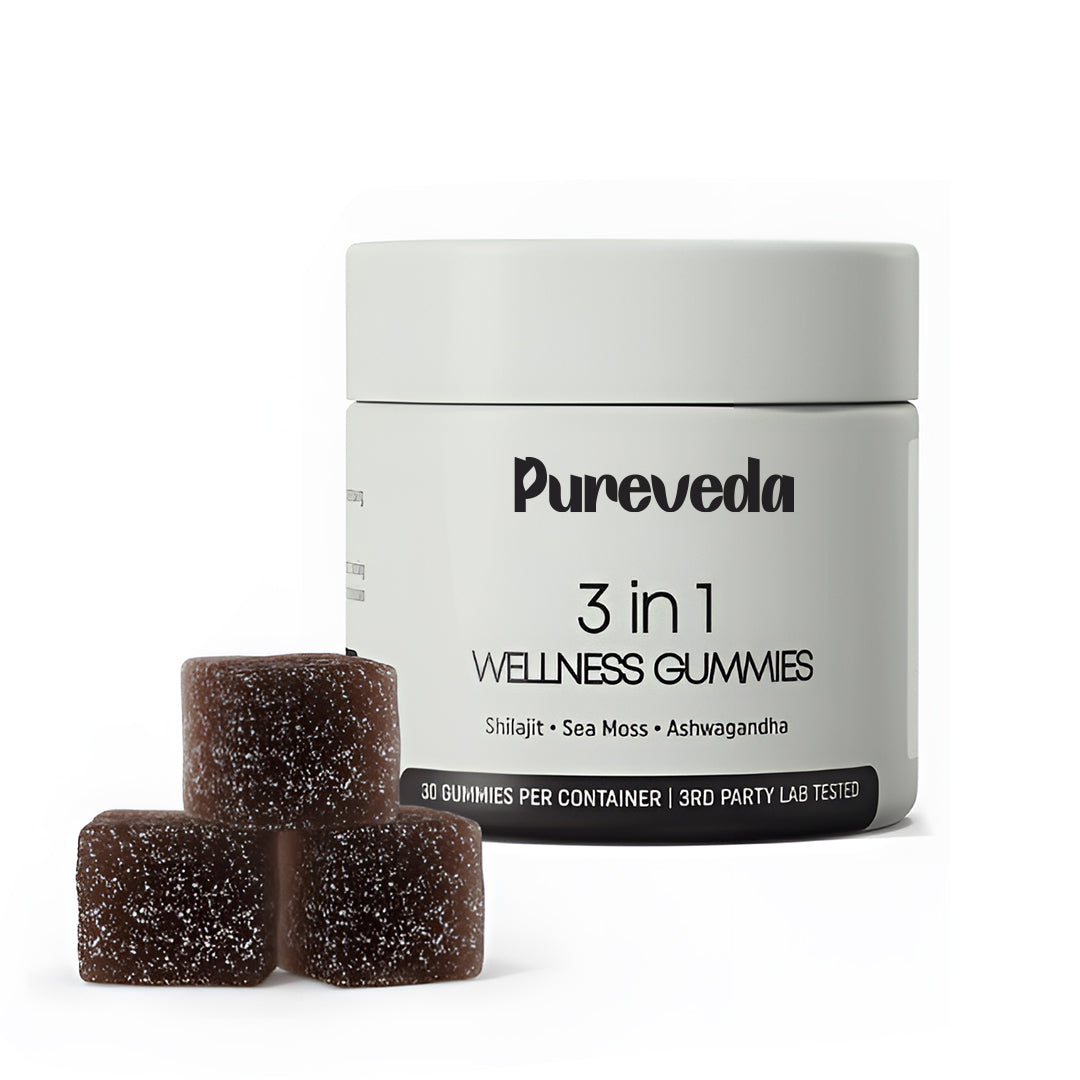 PureVeda™️ 3-in-1 Wellness Gummies