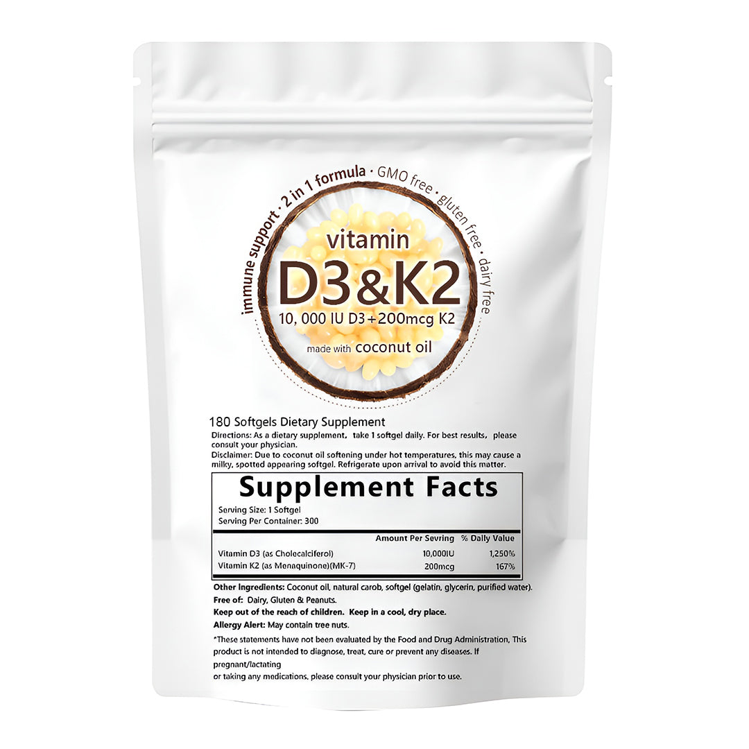 Vitamin D3 + K2 Softgels