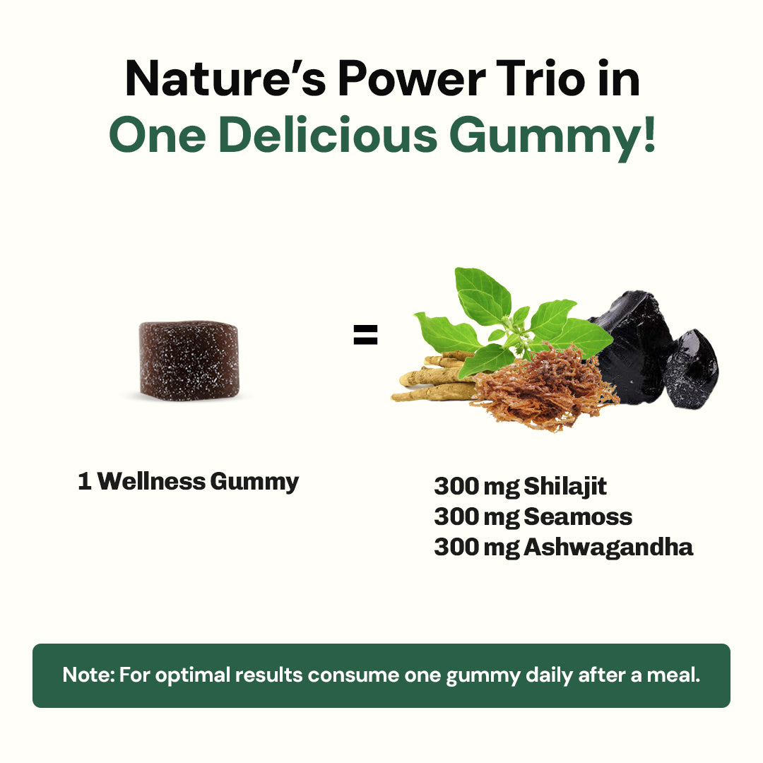 PureVeda™️ 3-in-1 Wellness Gummies